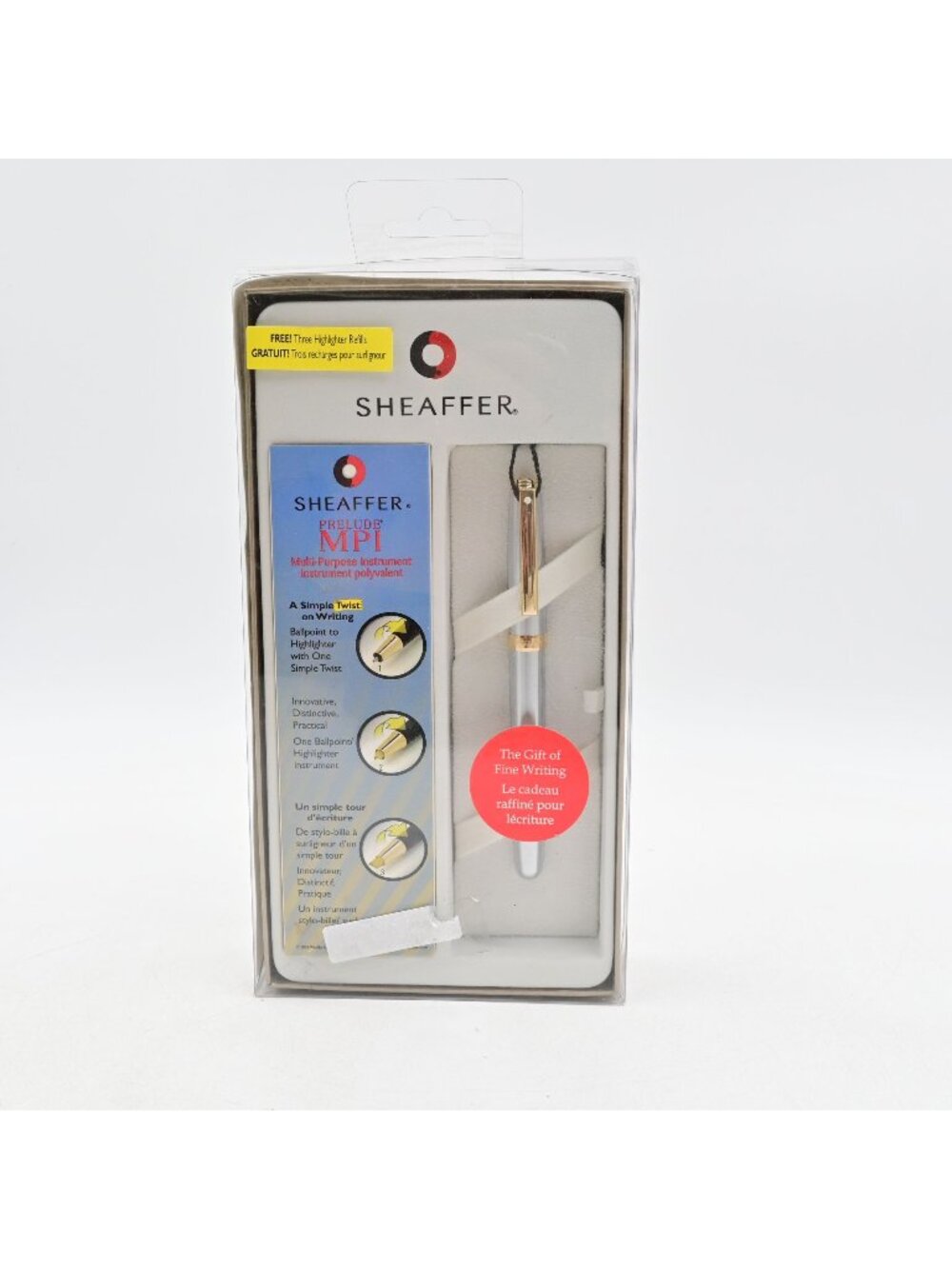Sheaffer Prelude MPI Multi-Purpose Ballpoint & Highlighter Pen Gift Set With Ref